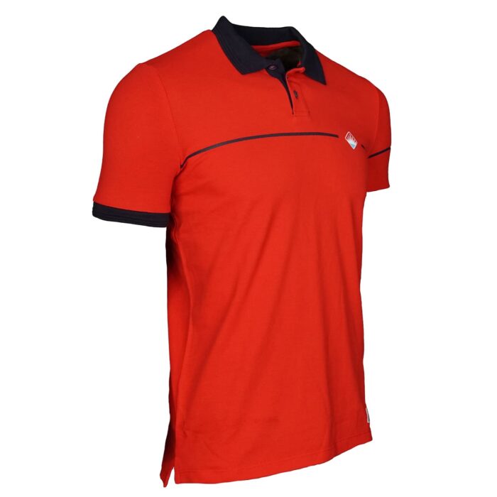 BK Academy Polo Yaka T-Shirt Kırmızı - Görsel 2
