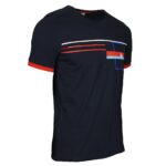 BK Trendy Sıfır Yaka T-Shirt Lacivert - Görsel 2